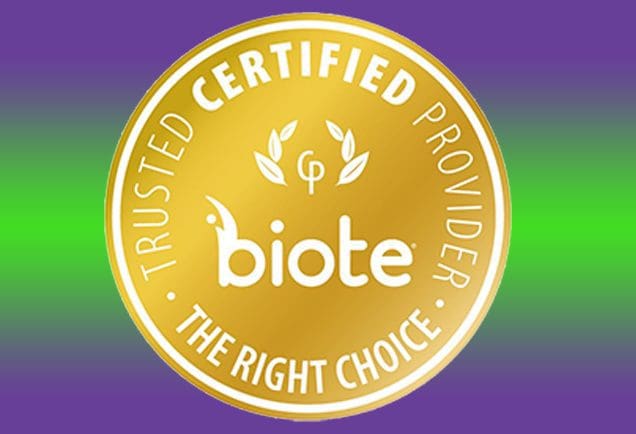 Trusted Certified BioTE provider