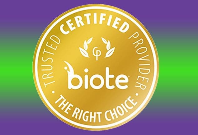 Trusted Certified BioTE provider
