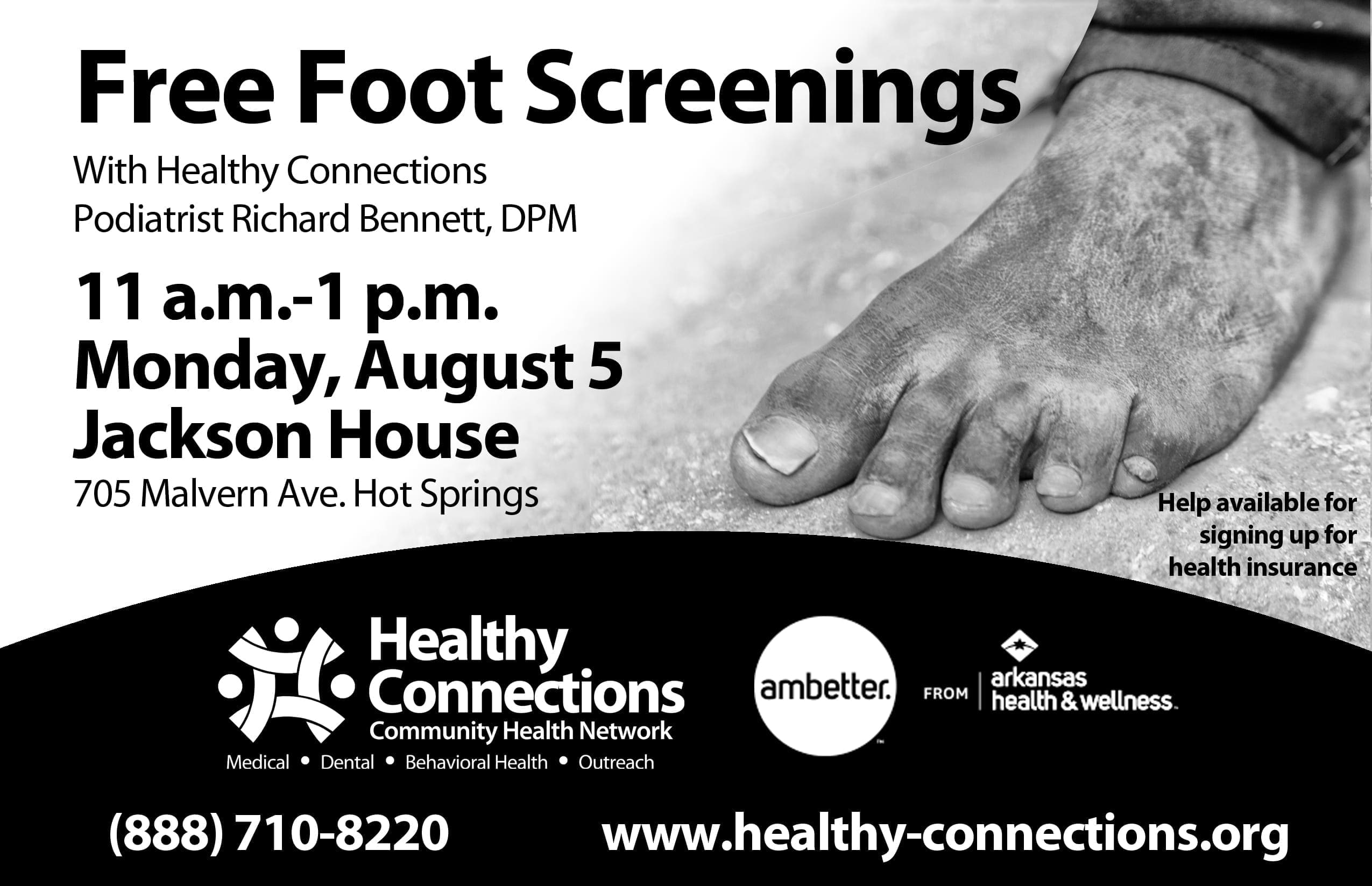 Foot Screenings For the Homeless