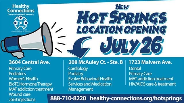 Third Clinic Now Open in Hot Springs