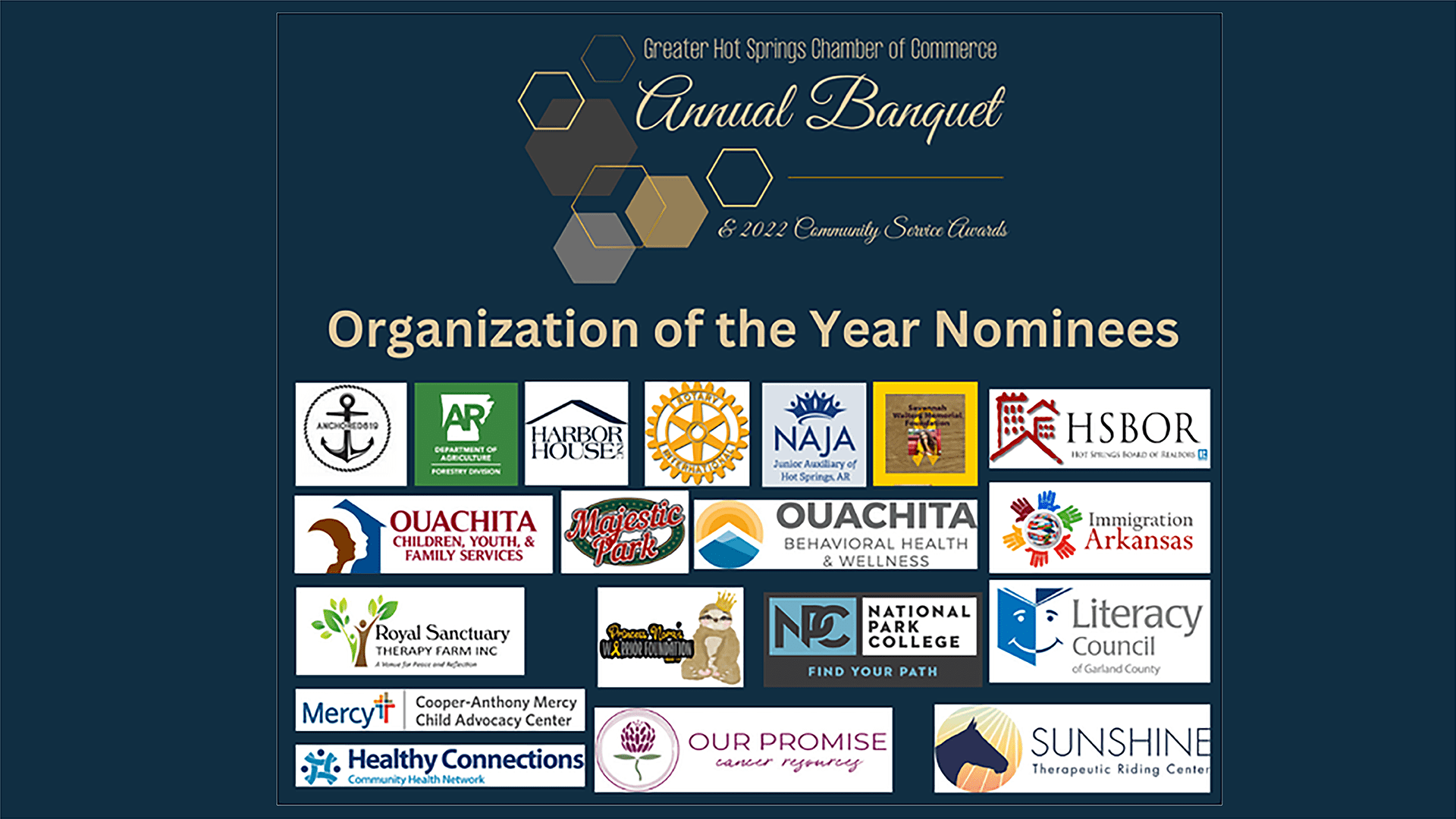 Healthy Connections Finalist for Hot Springs Organization of the Year