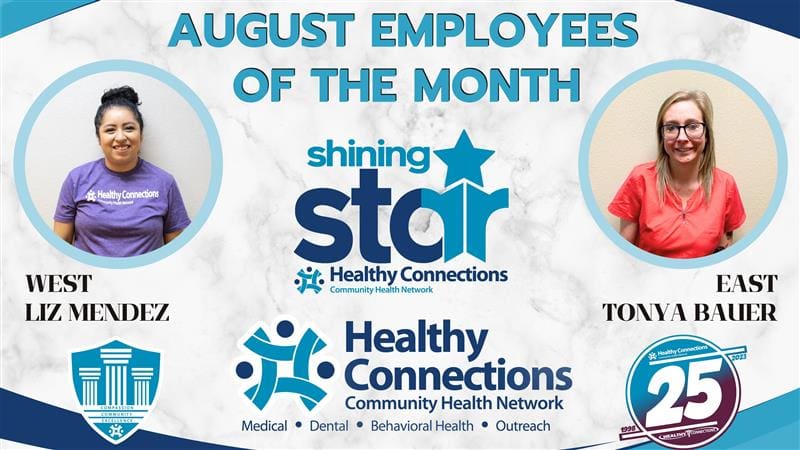 Bauer, Mendez Named August Employees of Month