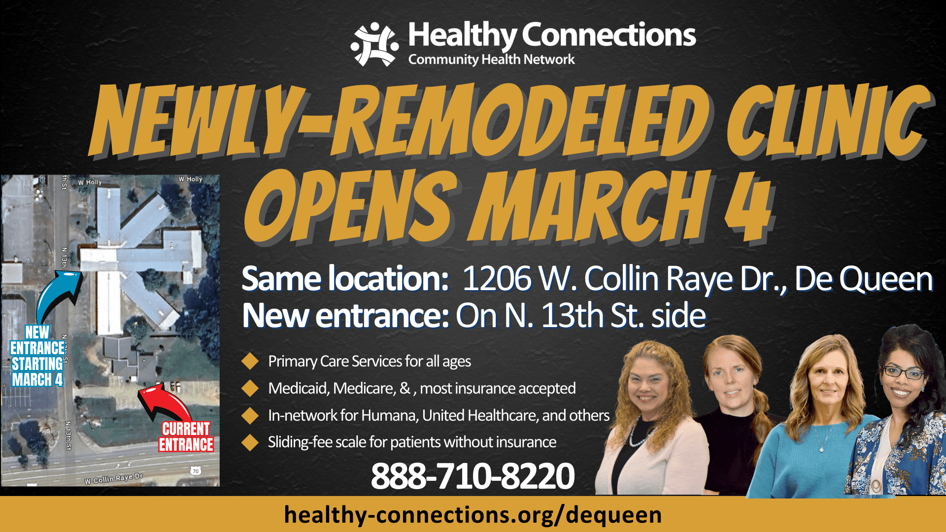 Remodeled De Queen Clinic Opens March 4
