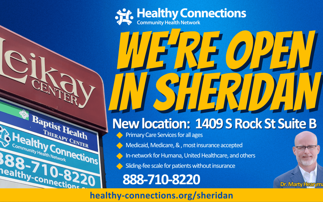 Healthy Connections Announces Sheridan Clinic Reopening