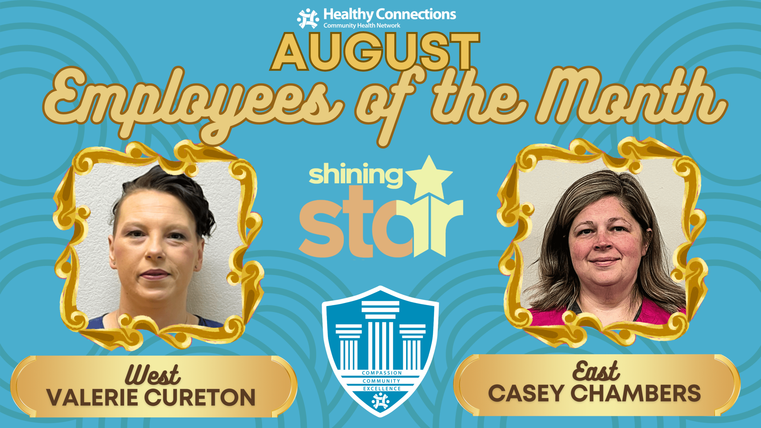 August Employees of the Month